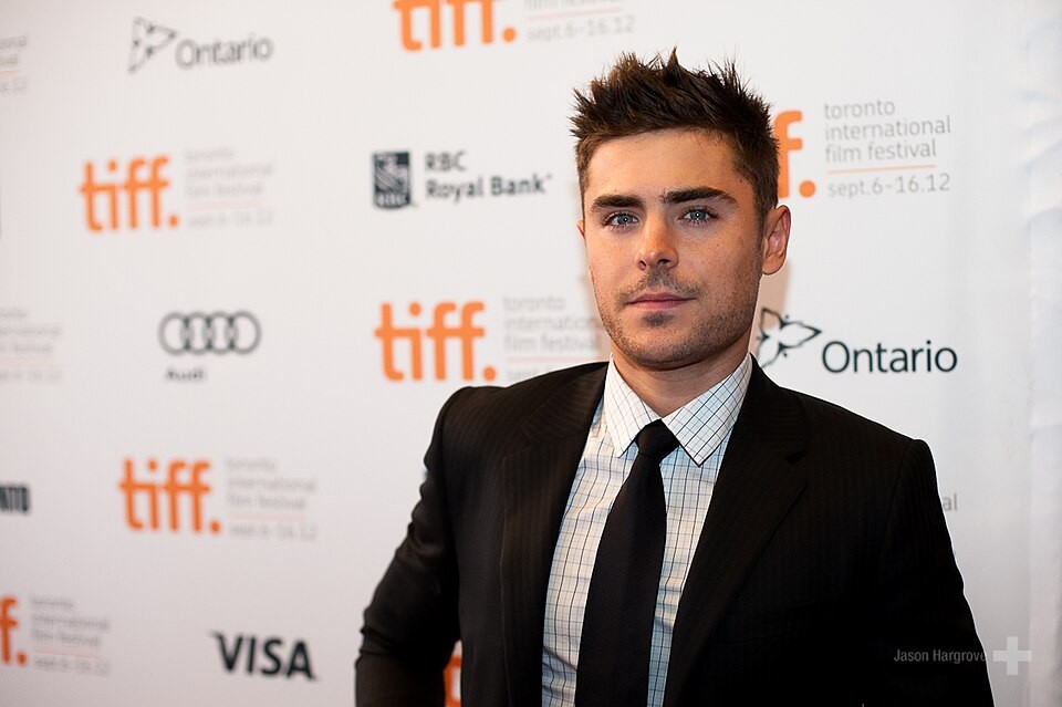 Zac Efron in an adult portrait.