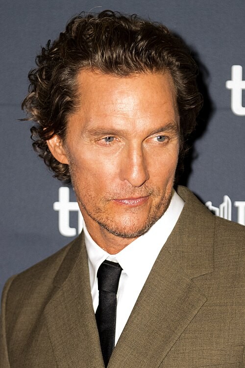 Matthew McConaughey in an adult portrait.